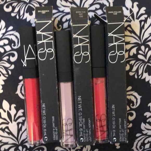 NARS Other - NARS Lip gloss TRIO Authentic! Born this Way,Paris